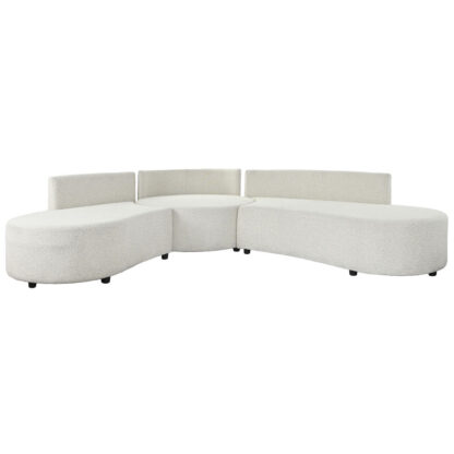 Καναπές DKD Home Decor Λευκό Ξύλο Σύγχρονη 250 x 241 x 66 cm