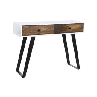 Console DKD Home Decor Λευκό Μέταλλο Έλατο 120 x 35 x 90 cm