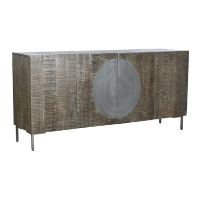 Σκευοθήκη DKD Home Decor Σκούρο καφέ Σκούρο γκρίζο 180 x 40 x 80 cm