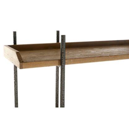 Ράφια Home ESPRIT Καφέ Μαύρο Ξύλο Μέταλλο 150 x 40 x 181 cm