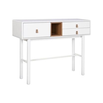 Κονσόλα Home ESPRIT Κίτρινο Λευκό Ξύλο MDF 120 x 35 x 90 cm