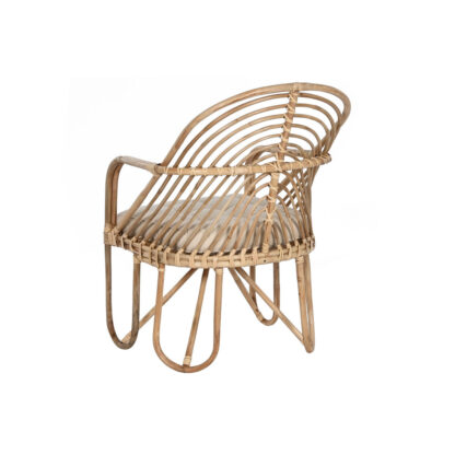 Hagestol Home ESPRIT Bamboo ρατάν 58 x 61 x 87 cm