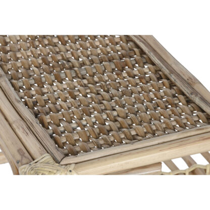 Τραπεζάκι Καφέ Home ESPRIT Φυσικό Bamboo ρατάν 76 x 46 x 40 cm