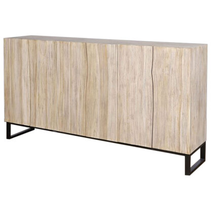 Σκευοθήκη Home ESPRIT Μέταλλο Ξύλο Τικ 180 x 40 x 85 cm