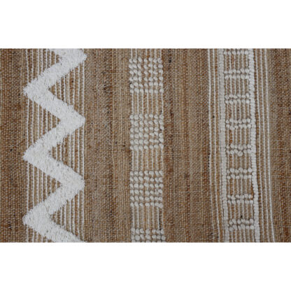 Χαλί Home ESPRIT Λευκό Καφέ Boho 200 x 300 x 1 cm