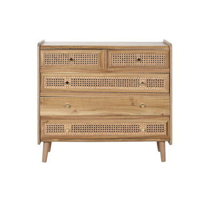 Σιφονιέρα Home ESPRIT Καφέ ξύλο ακακίας Ξύλο MDF 80 x 34 x 75 cm