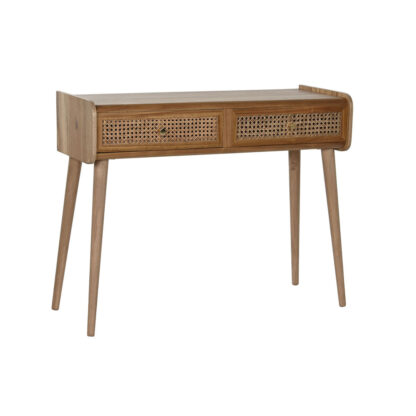 Κονσόλα Home ESPRIT Καφέ ξύλο ακακίας Ξύλο MDF 90 x 34 x 73 cm