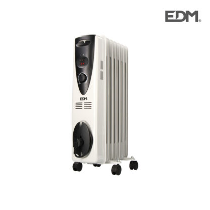 Καλοριφέρ Λαδιού (7 σώματα) EDM Λευκό 1500 W