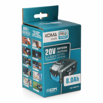 Επαναφορτιζόμενη μπαταρία λιθίου Koma Tools 8 Ah 20 V