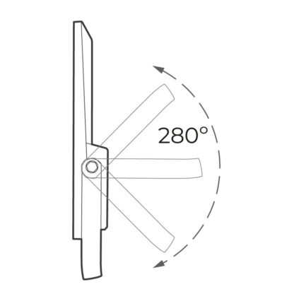 Φακός Προβολέας EDM 31857 Slim 100 W 1200 Lm Ηλιακό (6500 K)