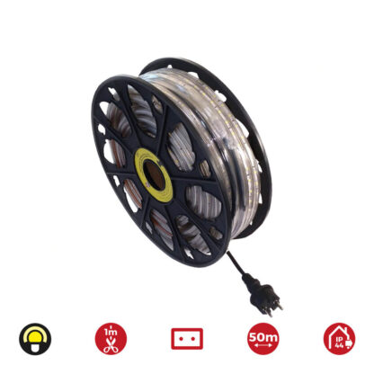 LED ταινίες EDM 72705 Κίτρινο 4,2 W x 1 m 50 m 350 lm