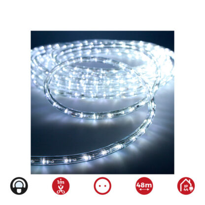 LED Σωλήνας EDM 72713 Flexiled 1,4 W x 1 m 48 m Κρύο Λευκό