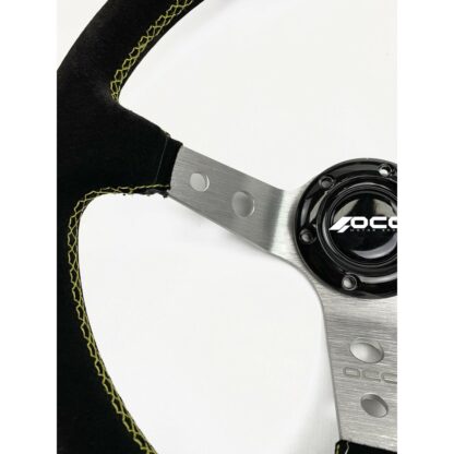 Τιμόνι Racing OCC Motorsport OCCVOL001 Μαύρο Ø 35 cm Καστόρ