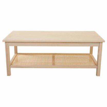 Τραπεζάκι Καφέ Alexandra House Living Φυσικό Ξύλο MDF 46 x 60 x 120 cm