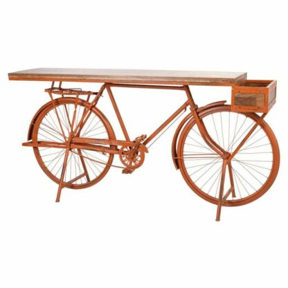 Έπιπλο Εισόδου Alexandra House Living Bike Χαλκός Ξύλο Σίδερο 50 x 94 x 198 cm