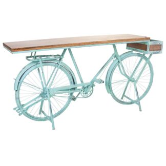 Έπιπλο Εισόδου Alexandra House Living Bike Χαλκός Ξύλο Σίδερο 50 x 94 x 198 cm