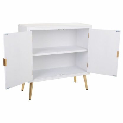 Έπιπλο Εισόδου Alexandra House Living Χρυσό Ξύλο MDF 36 x 81 x 80 cm