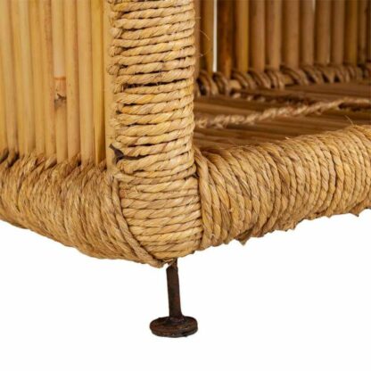 Ράφια Alexandra House Living Καφέ Bamboo Σχοινί 35 x 75 x 51 cm