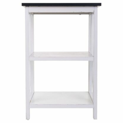 Ράφια Alexandra House Living Λευκό Ξυλο παουλόβνια Ξύλο MDF 30 x 60 x 40 cm