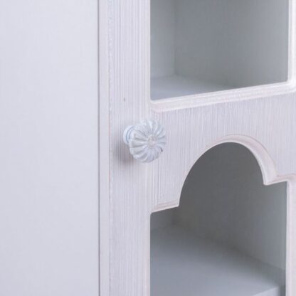 Ντουλάπι Alexandra House Living Λευκό Mirror Ξύλο MDF 20 x 98 x 24 cm