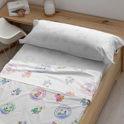 Σετ σεντονια Peppa Pig Time Bed Πολύχρωμο