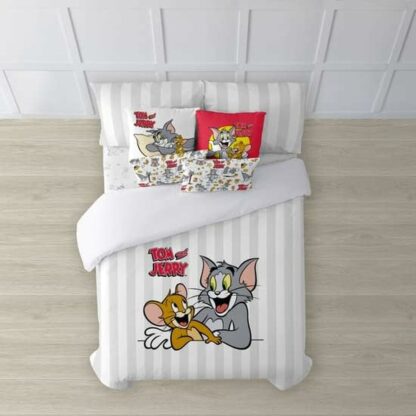 Κάλυψη παπλώματος Tom & Jerry Tom & Jerry Basic Πολύχρωμο 175 Νήματα 240 x 220 cm