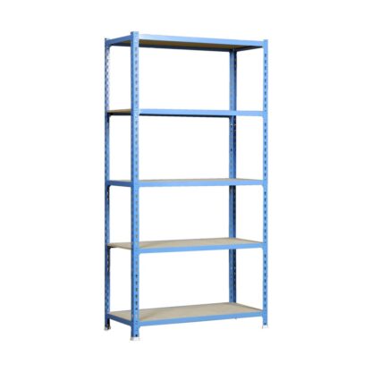 Shelves Simon Rack Maderclick Plus 5/500 750 kg Metal 5 Shelves Particleboard (200 x 100 x 50 cm) - Ράφια Μέταλλο Ράφια τσιπ  ματ