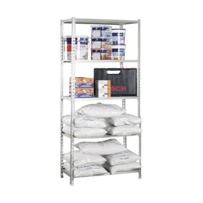 Ράφια Simon Rack Maderclick 5/400 750 kg Μέταλλο Ξύλο 5 Ράφια τσιπ - ματ (180 x 90 x 40 cm)