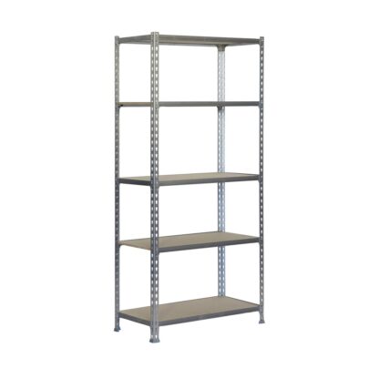 Ράφια Simon Rack Maderclick 5/400 750 kg Μέταλλο Ξύλο 5 Ράφια τσιπ - ματ (180 x 90 x 40 cm)