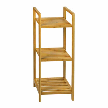 Ράφια Μπάνιου Andrea House ba22000 Καφέ Bamboo 30,5 x 30,5 x 75,5 cm 3 Ράφια