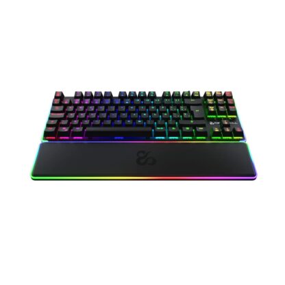 Πληκτρολόγιο Παιχνιδιού Newskill Gungnyr TKL Pro Μαύρο LED RGB Πληκτρολόγιο Qwerty