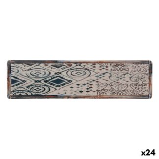 Δίσκος Φούρνου Γκρι Μέταλλο 25,3 x 2 x 37 cm (12 Μονάδες)