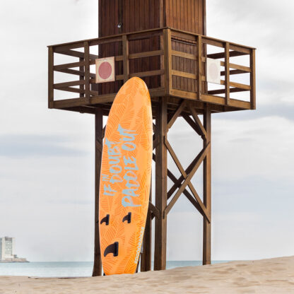 Φουσκωτή Κυματοσανίδα Paddle Surf 2 σε 1 με Κάθισμα και Αξεσουάρ Siros InnovaGoods 10'5" 320 cm