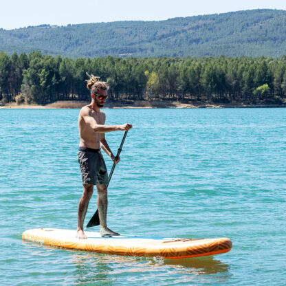 Φουσκωτή Κυματοσανίδα Paddle Surf 2 σε 1 με Κάθισμα και Αξεσουάρ Siros InnovaGoods 10'5" 320 cm