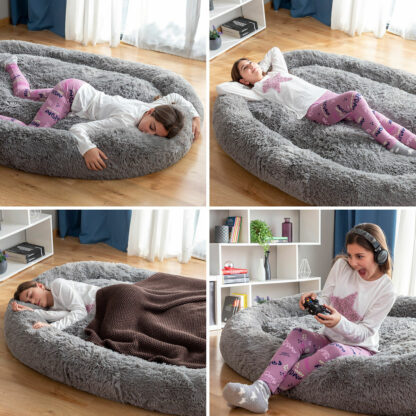 Κρεβάτι Σκύλου για Ανθρώπους | Human Dog Bed XXL InnovaGoods Grey