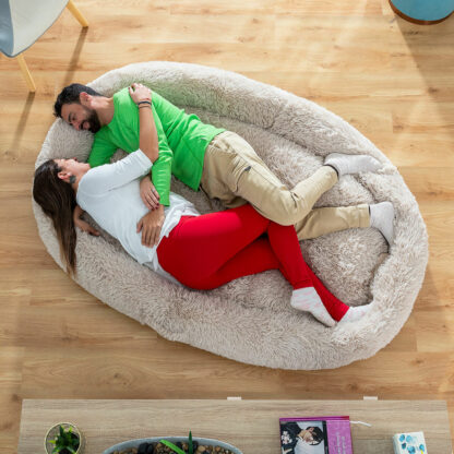 Κρεβάτι Σκύλου για Ανθρώπους | Human Dog Bed XXL InnovaGoods Beige