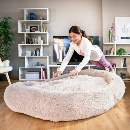 Κρεβάτι Σκύλου για Ανθρώπους | Human Dog Bed XXL InnovaGoods Beige