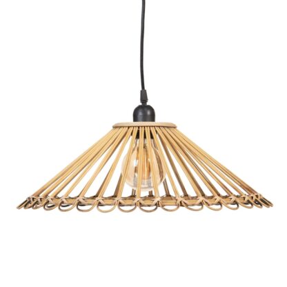 Φωτιστικό Οροφής Φυσικό Bamboo 60 W 220 V 240 V 220-240 V 57 x 57 x 20,5 cm (x2)