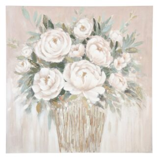 Πίνακας 90 x 2,8 x 90 cm Καμβάς Blomster