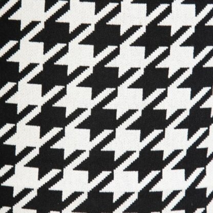 Puff πολυεστέρας 45 x 45 x 45 cm 100% βαμβάκι Houndstooth