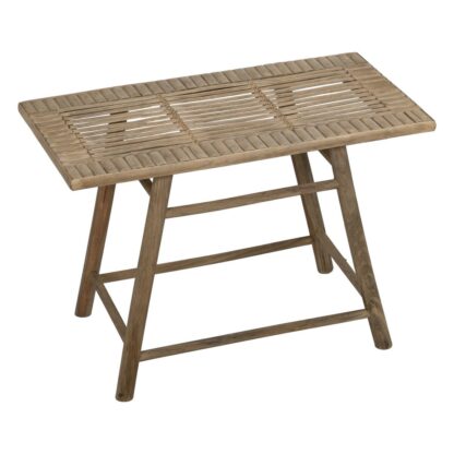 Βοηθητικό Τραπέζι Φυσικό Bamboo 60 x 32 x 41 cm 42 x 21,5 x 32 cm 2 Τεμάχια (x2)