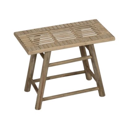 Βοηθητικό Τραπέζι Φυσικό Bamboo 60 x 32 x 41 cm 42 x 21,5 x 32 cm 2 Τεμάχια (x2)