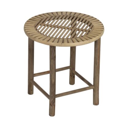 Βοηθητικό Τραπέζι Φυσικό Bamboo 50 x 50 x 48 cm 38,5 x 38,5 x 40 cm 2 Τεμάχια (x2)