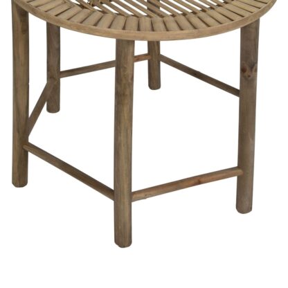 Βοηθητικό Τραπέζι Φυσικό Bamboo 50 x 50 x 48 cm 38,5 x 38,5 x 40 cm 2 Τεμάχια (x2)