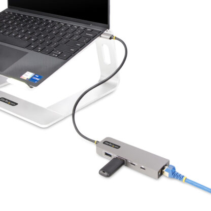 USB-C Hub Startech 10G2A1C25EPD-USB-HUB Γκρι