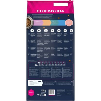 Φαγητό για ζώα Eukanuba Grain Free Senior small/medium breed Ανώτερο Ψάρια 12 kg