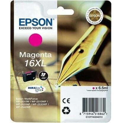 Αυθεντικό Φυσίγγιο μελάνης Epson DURABRITE ULTRA INK - Nº16XL Mατζέντα (x10)