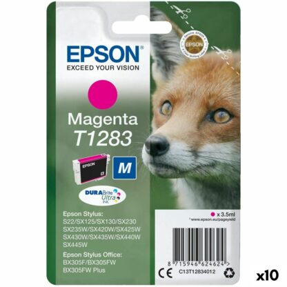 Αυθεντικό Φυσίγγιο μελάνης Epson S22/SX 235W /420W/425W/ OFFICE BX305F Mατζέντα (x10)