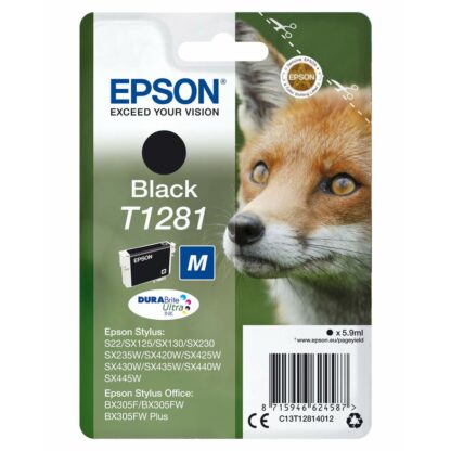 Αυθεντικό Φυσίγγιο μελάνης Epson STYLUS S22/SX125/ SX 235W /420W/425W, OFFICE BX305F Μαύρο (x10)