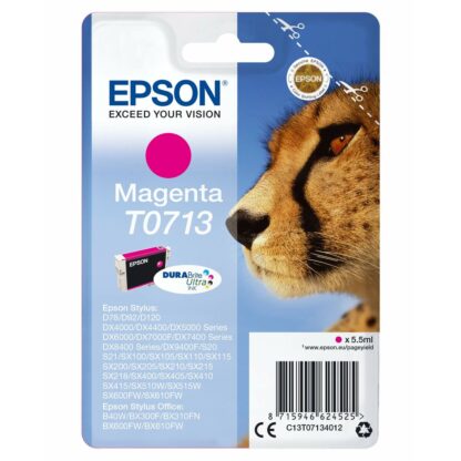 Αυθεντικό Φυσίγγιο μελάνης Epson D-78/92/120/DX-4000/5000/6000/7000F Mατζέντα (x10)